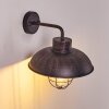 Steinberg Outdoor Wall Light rust-coloured, black, 1-light source