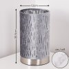 Liared Table Lamp grey, 1-light source