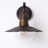 Broni outdoor wall light brown, gold, 1-light source