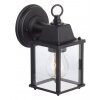 Brilliant IRVINS Outdoor Wall Light black, 1-light source