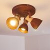 KINZUA Ceiling Light rust-coloured, 3-light sources