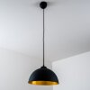 Reality Jimmy pendant light black, 1-light source