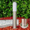 Pedestal light Norburg stainless steel, 1-light source