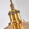 MOENA Pendant Light antique brass, bronze, 3-light sources