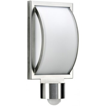 Albert 6391 outdoor wall light LED stainless steel, 1-light source, Motion sensor