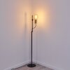 KIREHITO Floor Lamp gold, brass, black, 1-light source