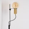 KIREHITO Floor Lamp gold, brass, black, 1-light source