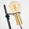 KIREHITO Floor Lamp gold, brass, black, 1-light source