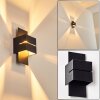 Tora Wall Light black, 1-light source