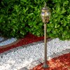 Lentua outdoor Floor Lamp brown, gold, 1-light source