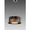 Trio VAPORE Pendant Light chrome, 6-light sources