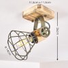 Nifun Ceiling Light brown, green, 1-light source