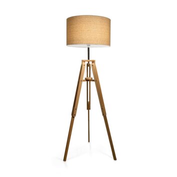 Ideal Lux KLIMT Floor Lamp Light wood, 1-light source