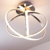 Trio Corland ceiling light LED chrome, 1-light source