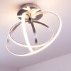 Trio Corland ceiling light LED chrome, 1-light source