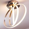 Trio Corland ceiling light LED chrome, 1-light source