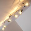 Annai ceiling spotlight chrome, 6-light sources