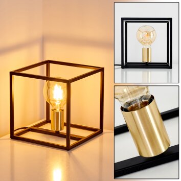 IBUSUKI Table Lamp gold, brass, black, 1-light source