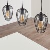 HODGES Pendant Light black, 3-light sources