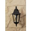 Konstsmide FIRENZE outdoor wall light black, transparent, clear, 1-light source