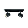 Philips KOSIPO Ceiling light black, 2-light sources