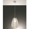 Fabas Luce CORA Pendant Light chrome, 1-light source