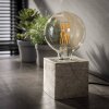 OMMEN Table Lamp matt nickel, 1-light source