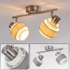 Lotorp Ceiling Light matt nickel, 2-light sources