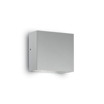 Ideal Lux TETRIS Outdoor Wall Light grey, 1-light source