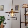 MOENA Pendant Light antique brass, bronze, 1-light source