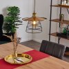 MOENA Pendant Light antique brass, bronze, 1-light source