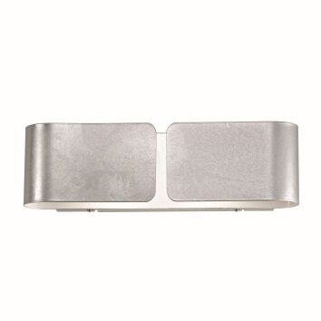 Ideal Lux CLIP Wall Light silver, 2-light sources