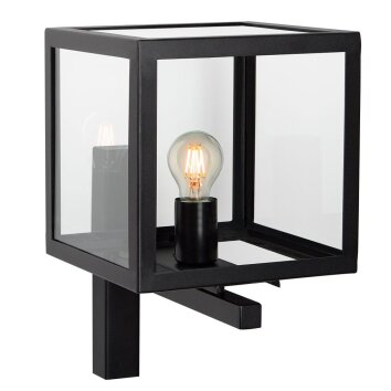 KS Verlichting Loosdrecht Wall Light black, 1-light source