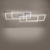 Leuchten-Direkt IVEN Ceiling Light LED matt nickel, 4-light sources, Remote control
