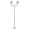 Albert 2040 lamppost light white, 2-light sources