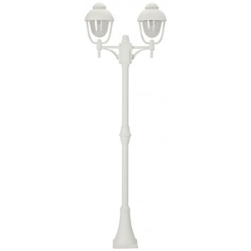 Albert 2040 lamppost light white, 2-light sources
