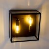 MOATIZE Wall Light black, 2-light sources
