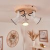 Skodsbol Ceiling Light Light wood, white, 3-light sources