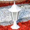 HONGKONG FROST pedestal light white, 1-light source