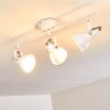Tina Ceiling Light white, 3-light sources