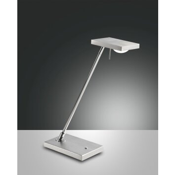 Fabas Luce COMO Table Lamp LED aluminium, chrome, 1-light source
