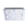 Leuchten Direkt LISA ceiling light LED chrome, 1-light source