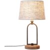 Brilliant SORA Table Lamp beige, 1-light source