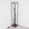 YUHIGAOKA Floor Lamp copper, black, 3-light sources
