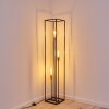 YUHIGAOKA Floor Lamp copper, black, 3-light sources
