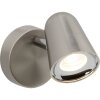 Brilliant NIFTY wall spotlight LED iron, 1-light source