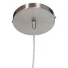 Steinhauer GRAMINEUS Pendant Light stainless steel, 1-light source