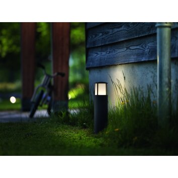Philips STOCK pedestal light LED anthracite, 1-light source
