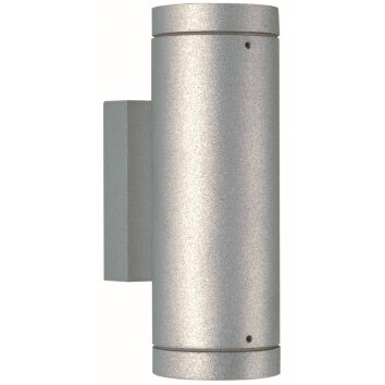 Albert 2198 outdoor wall light silver, 2-light sources