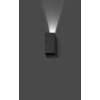 Faro Blind outdoor wall light LED anthracite, 2-light sources